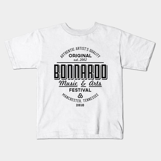 Bonnaroo 2010 Kids T-Shirt by Verboten